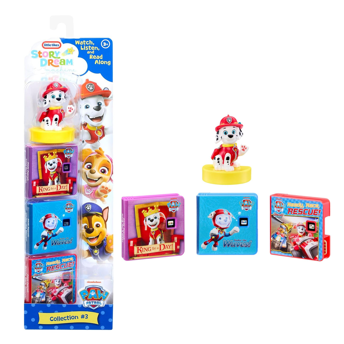 NEW Little Tikes - Story Dream Machine Paw Patrol Marshall Collection 3