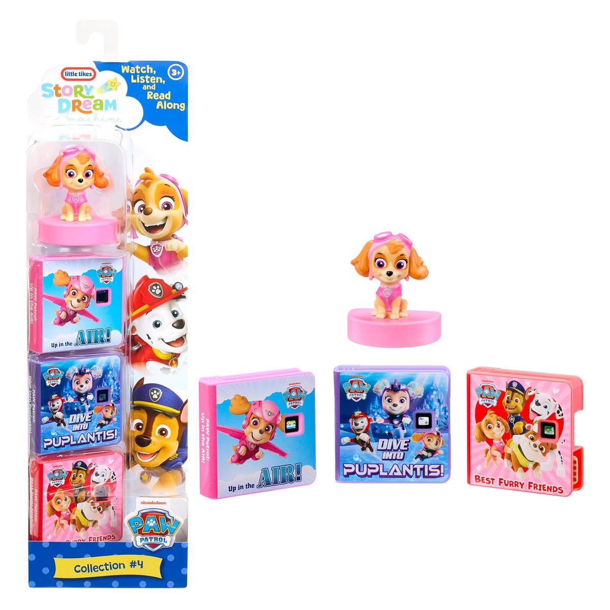 NEW Little Tikes - Story Dream Machine PAW Patrol Skye Collection 4
