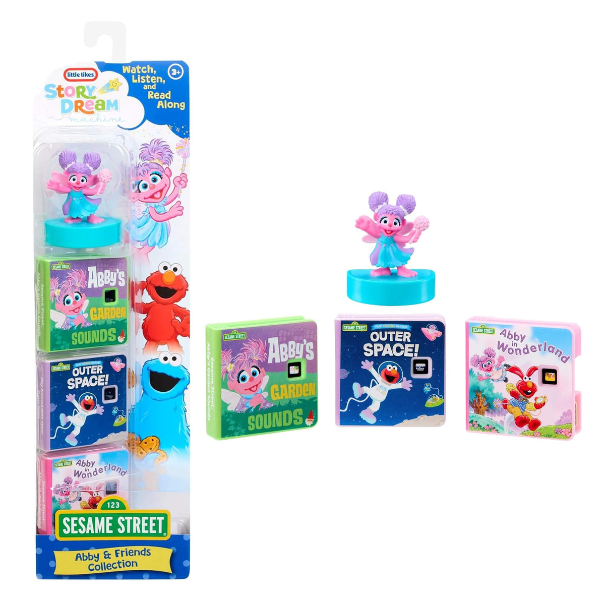 NEW Little Tikes - Story Dream Machine Sesame Street Abby & Friends Collection