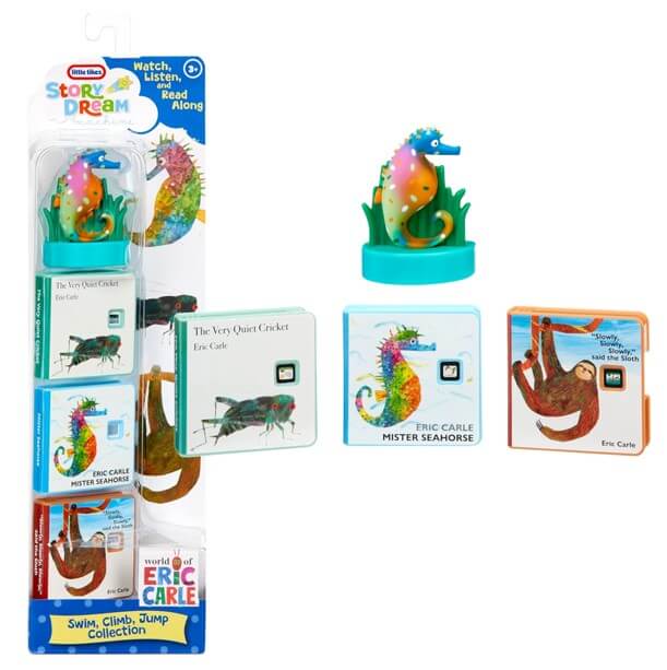 NEW Little Tikes - Story Dream Machine Eric Carle Swim Climb & Crawl Collection