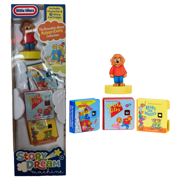 NEW Little Tikes - Story Dream Machine The Berenstain Bears Story Cartridges