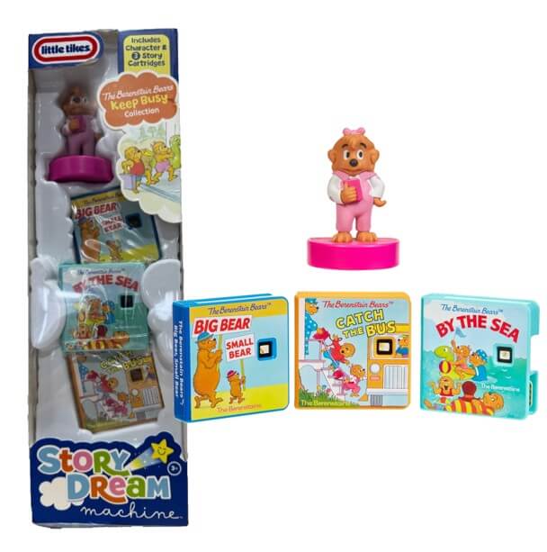 Little Tikes -Story Dream Machine Berenstain Bears Keep Busy Story Cartridges