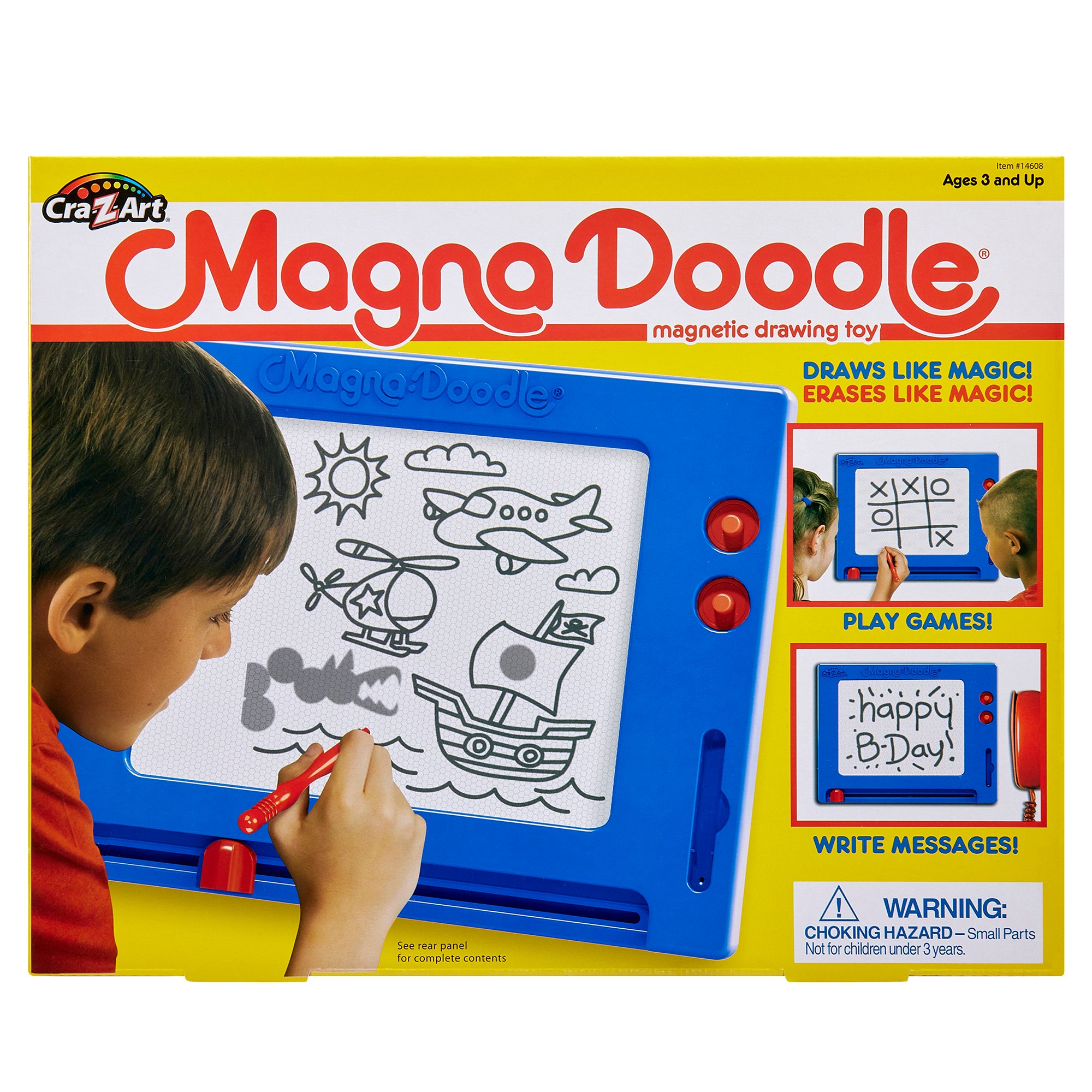 NEW - Retro MAGNA DOODLE Magnetic Drawing Board Toy