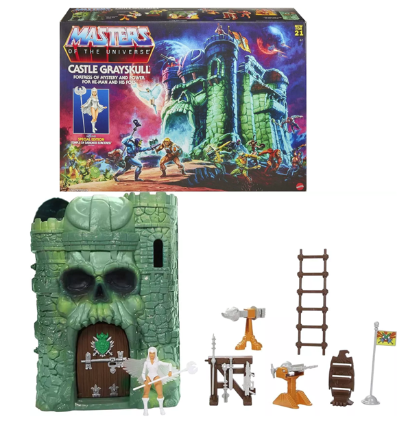 NEW Mattel - Masters Of The Universe Castle Grayskull with BONUS Sorceress