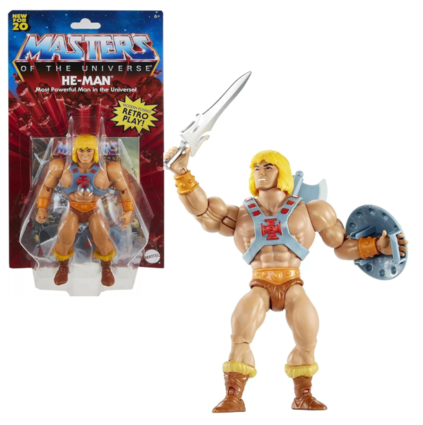 NEW Mattel - Masters Of The Universe Origins He-Man Action Figure