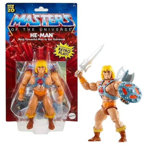 NEW Mattel - Masters Of The Universe Origins He-Man Action Figure