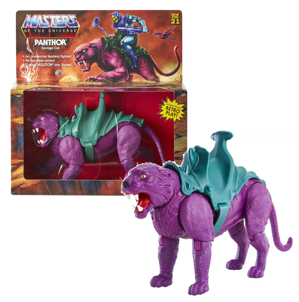 NEW Mattel - Masters Of The Universe Retro Panthor Action Figure