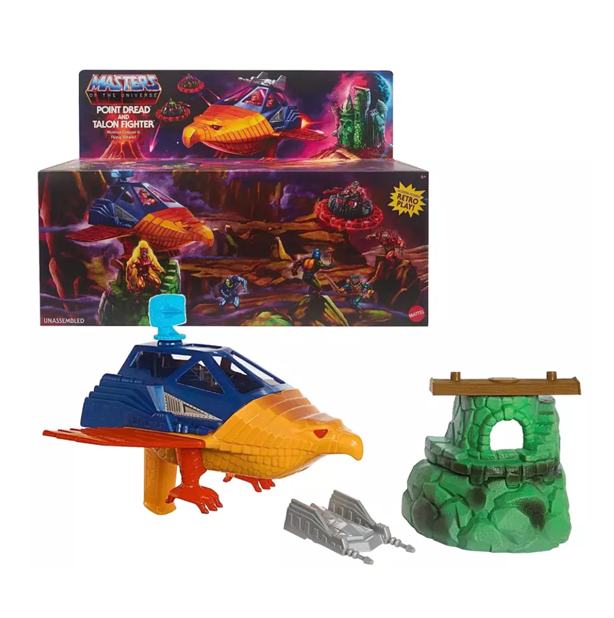 NEW Mattel - Masters Of The Universe Origins Retro Point Dread & Talon Fighter