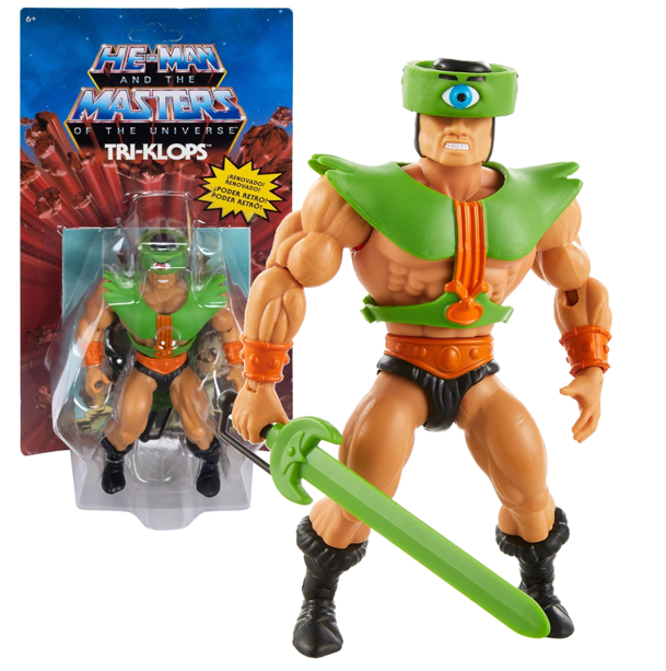 NEW Mattel - Masters Of The Universe Origins Tri-Klops Action Figure