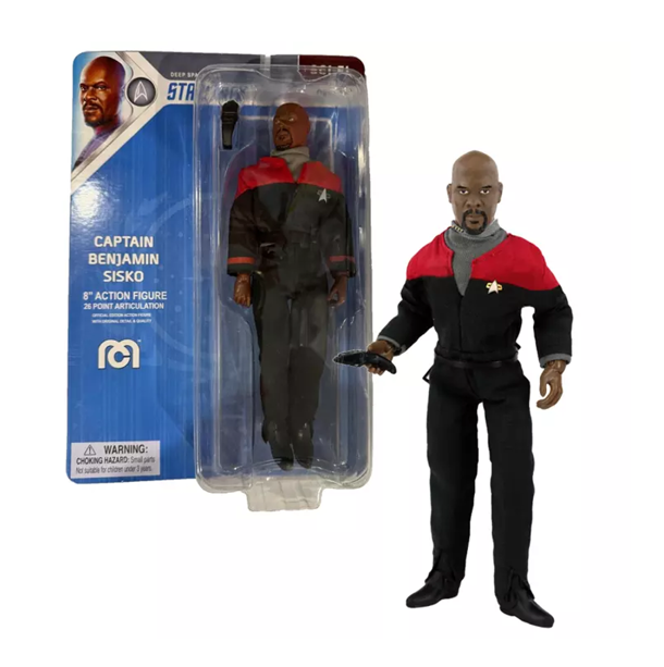 NEW - MEGO Star Trek Deep Space Nine: Captain Sisko 8" Action Figure