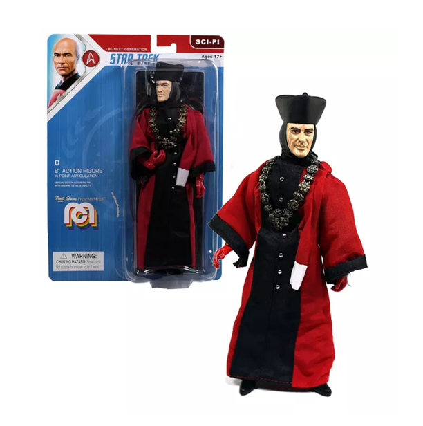 NEW - MEGO Star Trek The Next Generation: Q 8" Action Figure