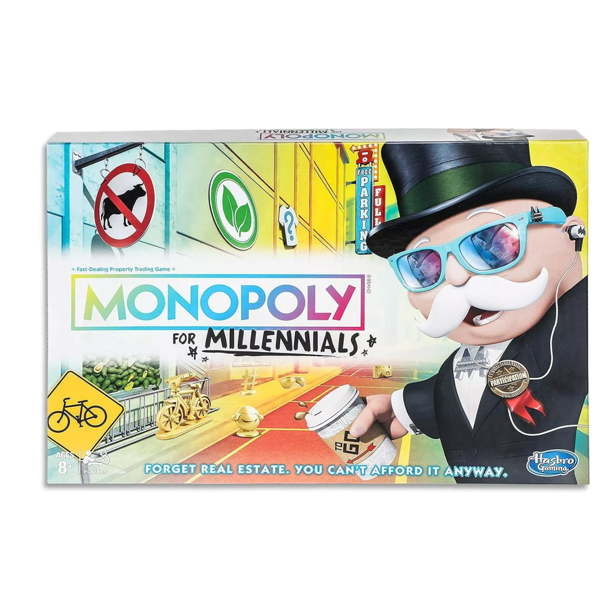 NEW - Monopoly For Millennials Board Game