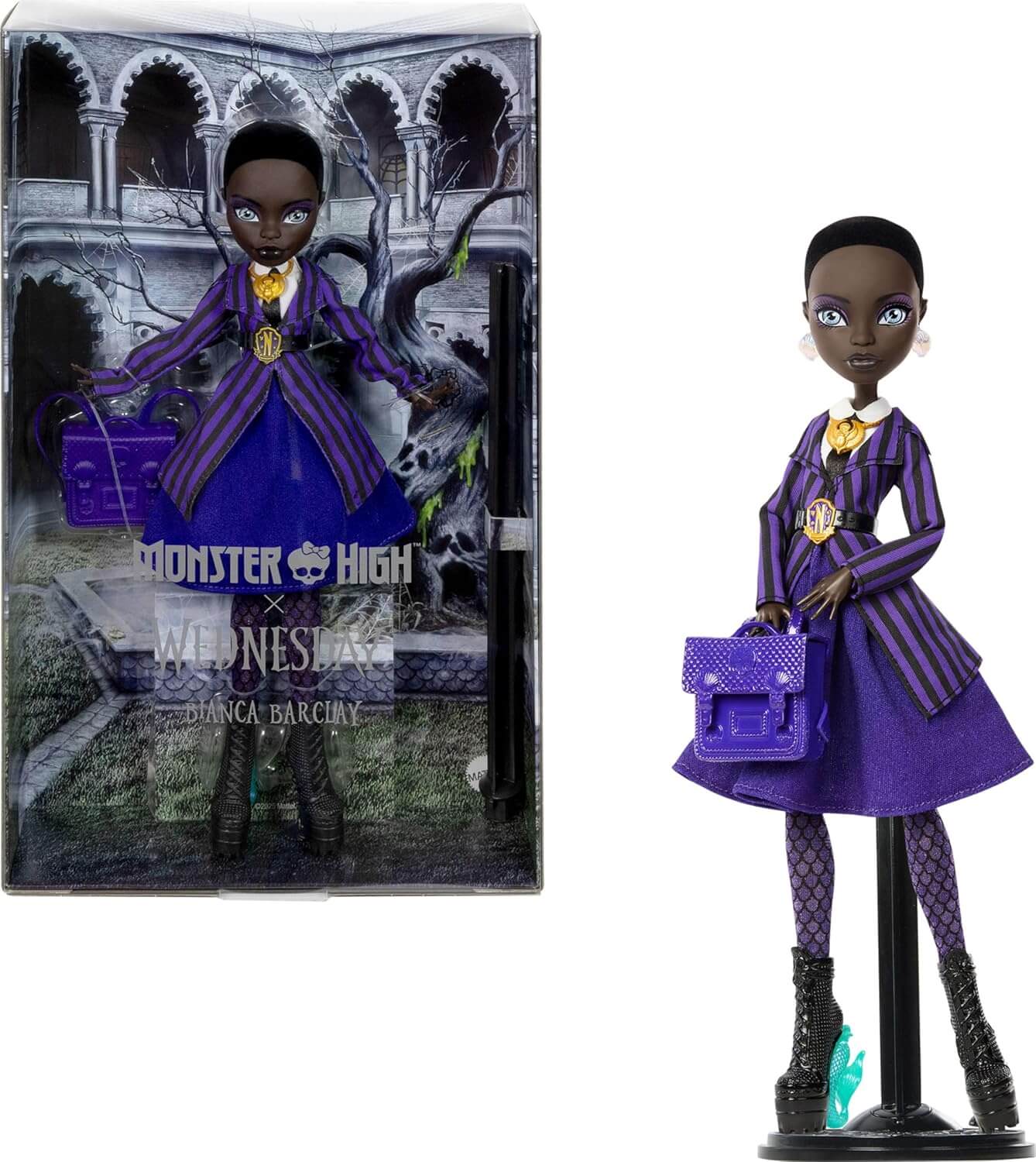 NEW - Monster High Wednesday Bianca Barclay Collectors Edition Doll