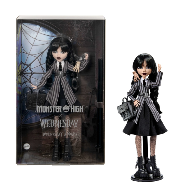 NEW - Monster High Wednesday Addams Collectors Edition Doll