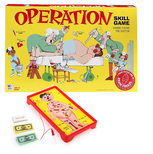 NEW Milton Bradley - OPERATION Retro Electronic Board Game