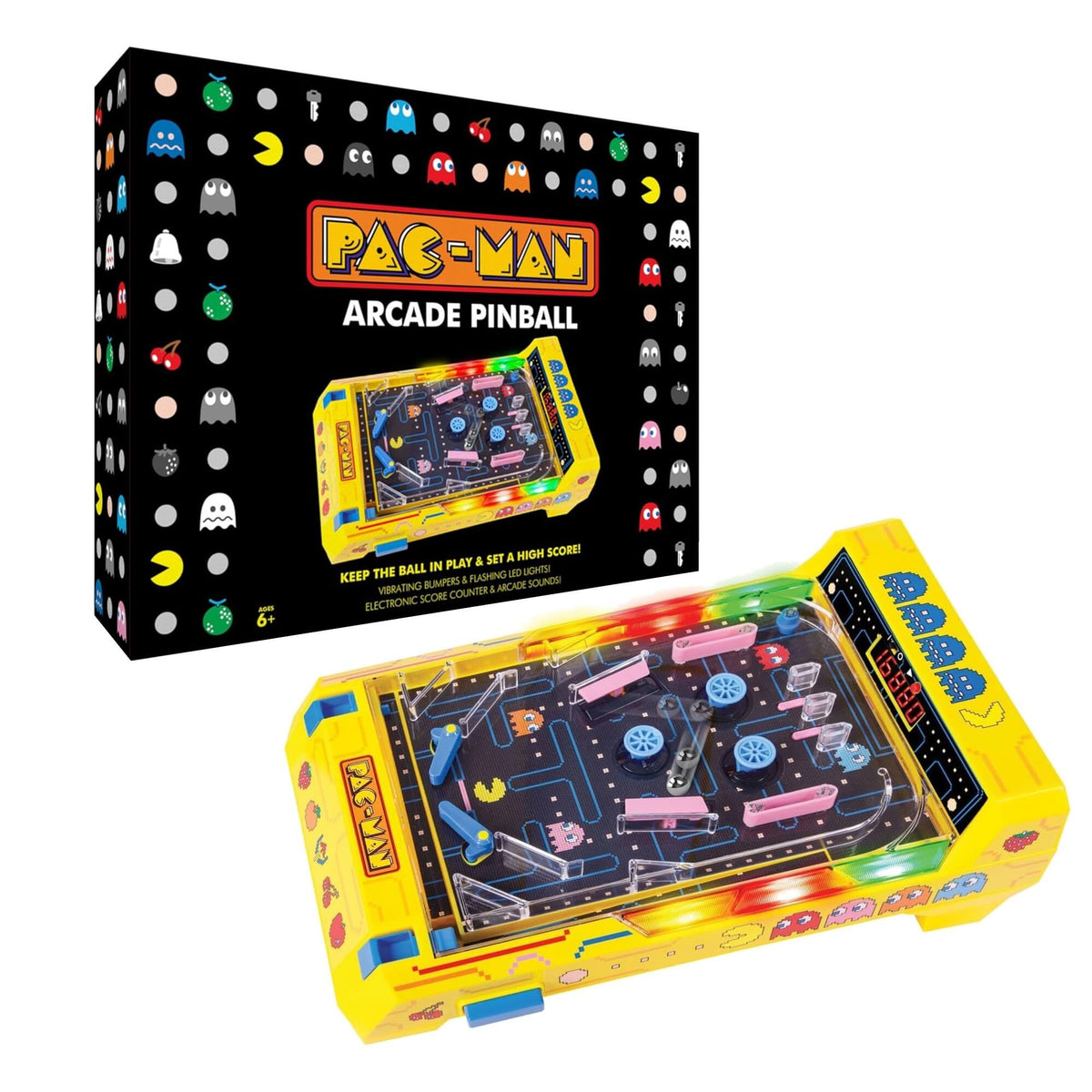 NEW - Ambassador Electronic Pac-Man Arcade Pinball Machine