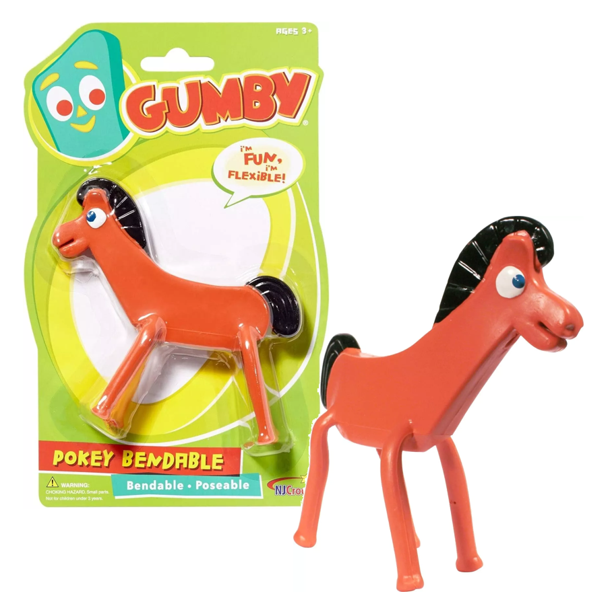 NEW - NJ Croce The original Pokey Bendable Figure