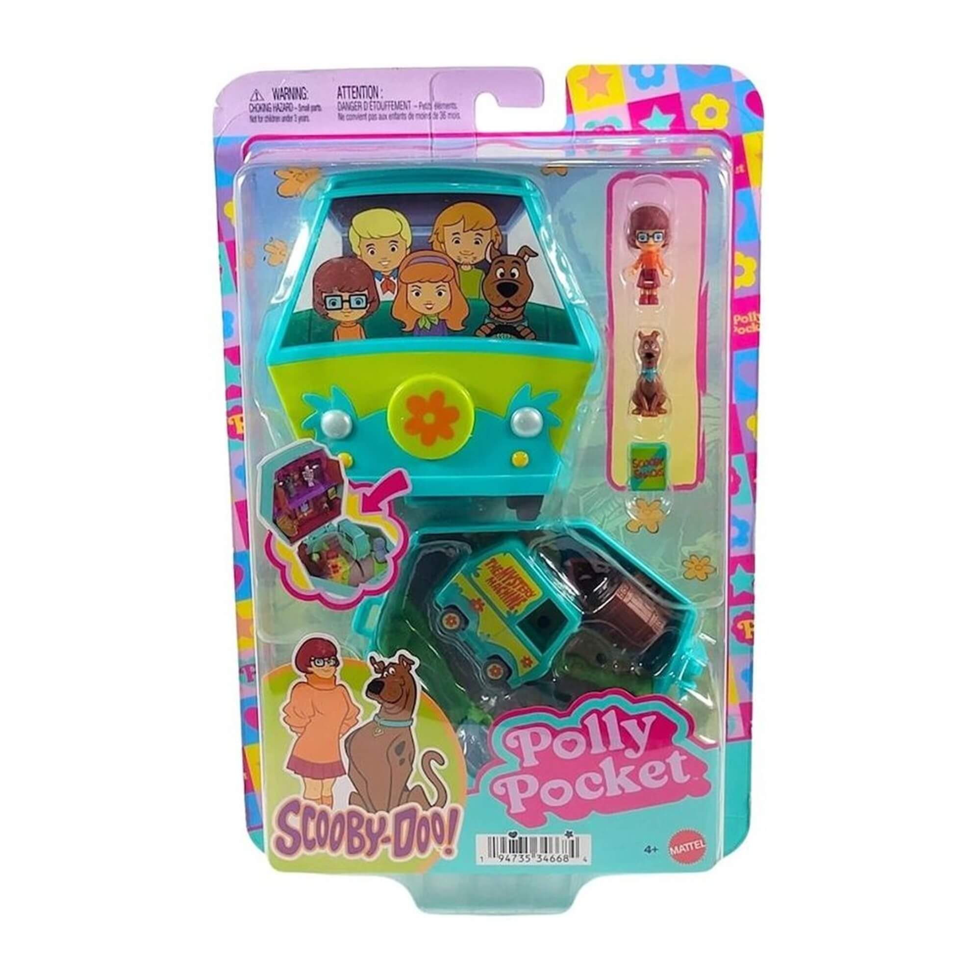 NEW - Polly Pocket Scooby Doo Micro Doll Playset