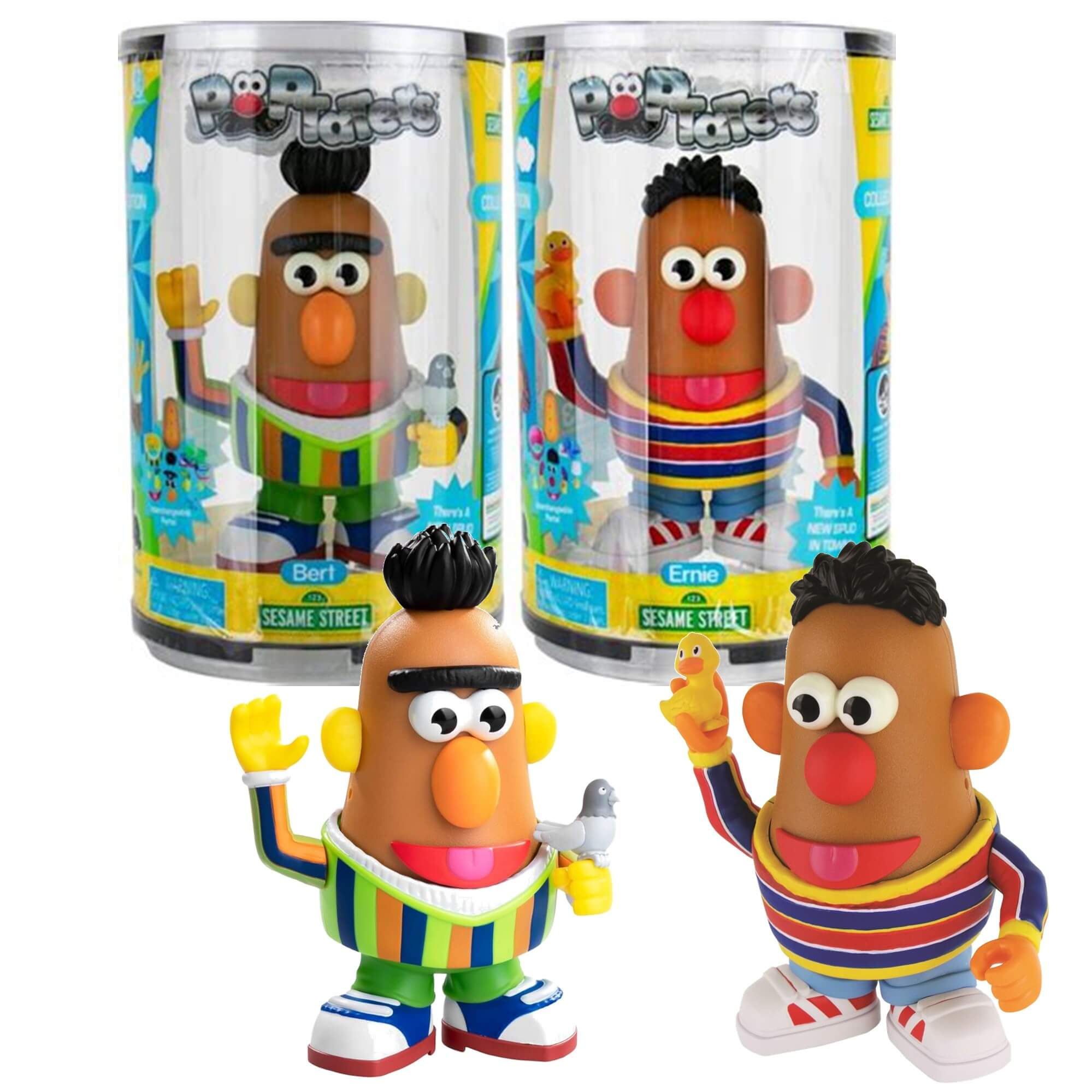 NEW Super Impulse - POPTaters Sesame Street Bert & Ernie Bundle