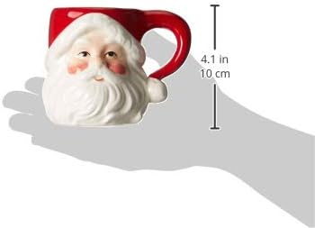 Cosmos Santa Christmas Coffee Mug size guide
