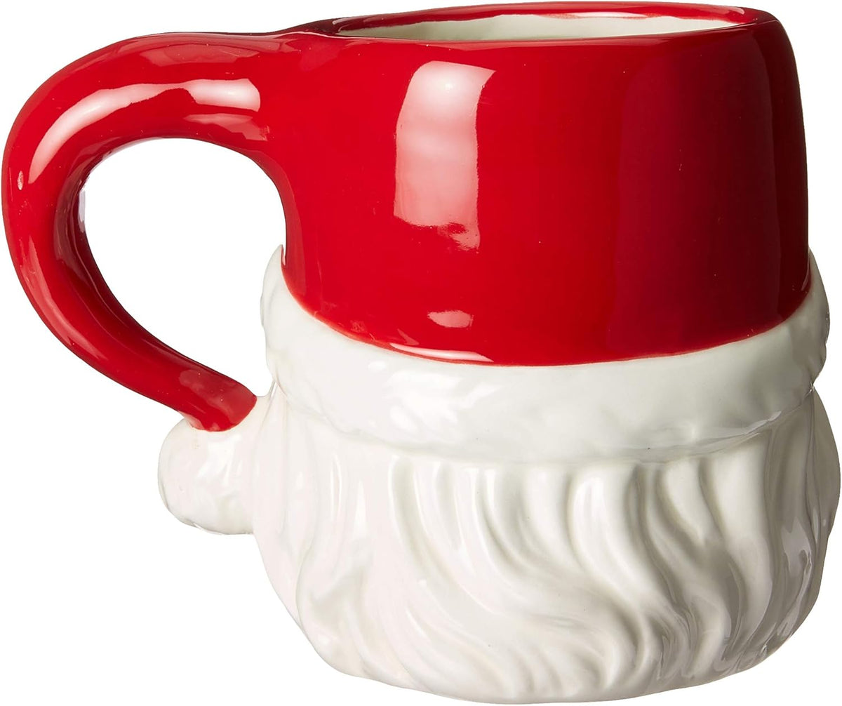 Cosmos Santa Christmas Coffee Mug side view