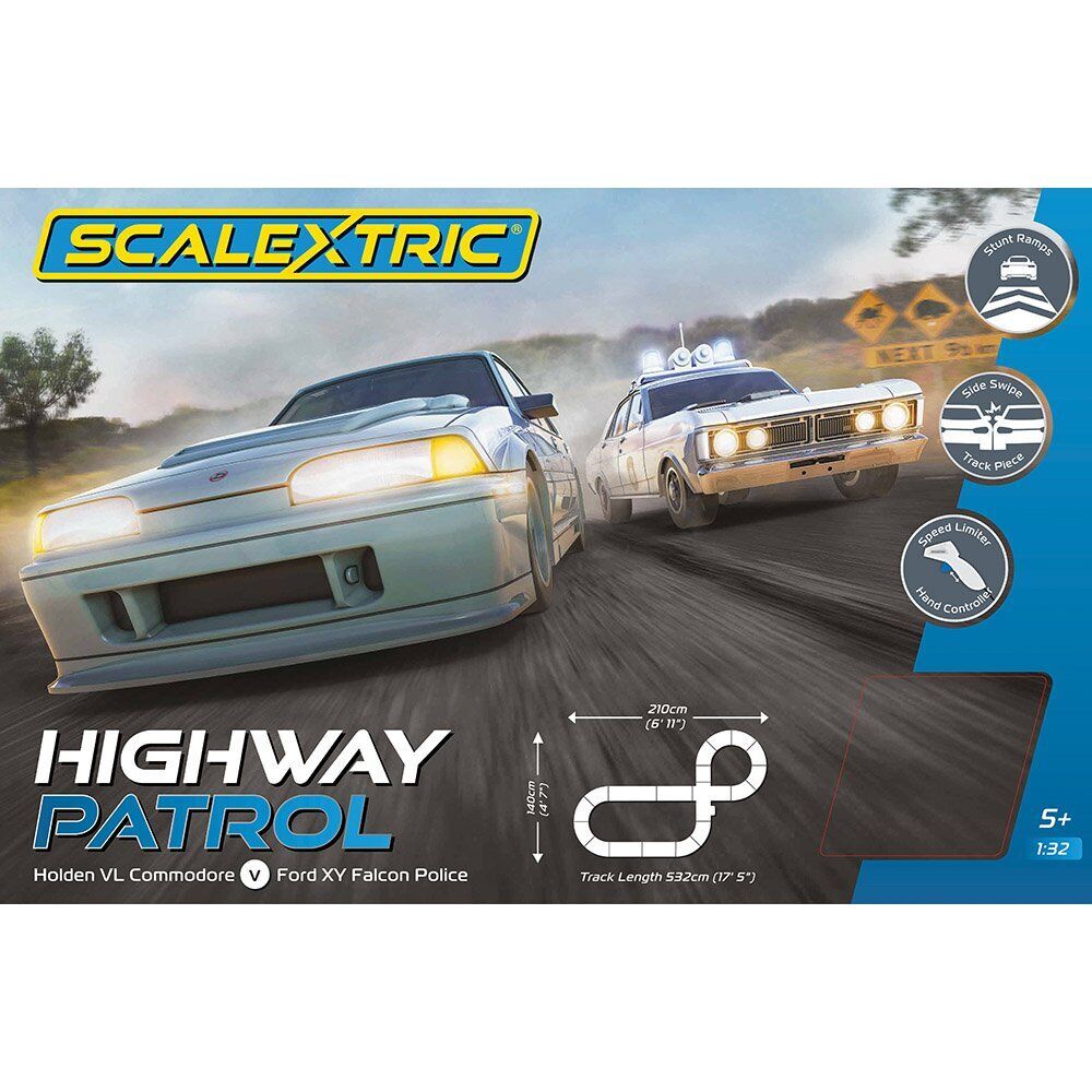 Scalextric Australian Highway Patrol Slot Car Racing Set