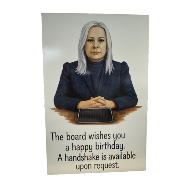 NEW - Severance Miss Cobel Birthday Card