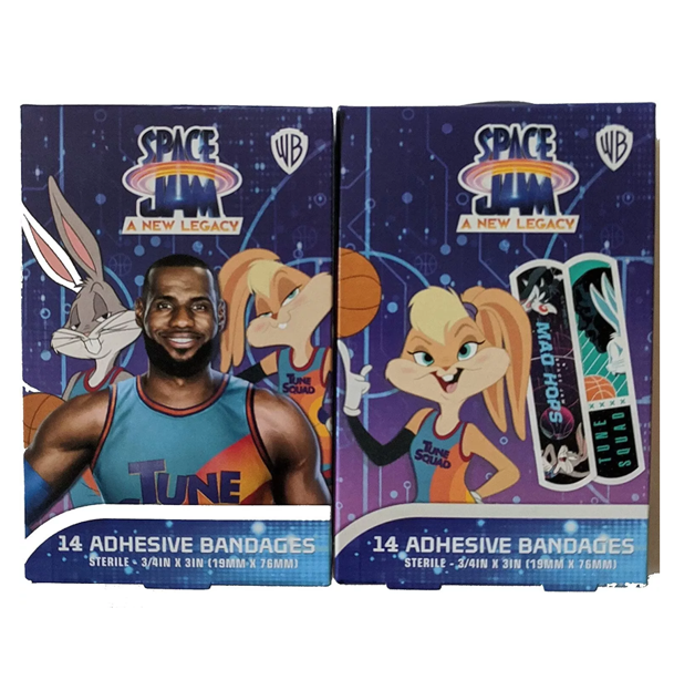 NEW - Space Jam Self Adhesive Bandages (Twin Pack)