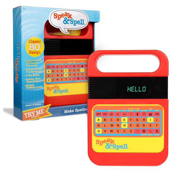 NEW BASIC FUN: Retro Speak and Spell Electronic Game