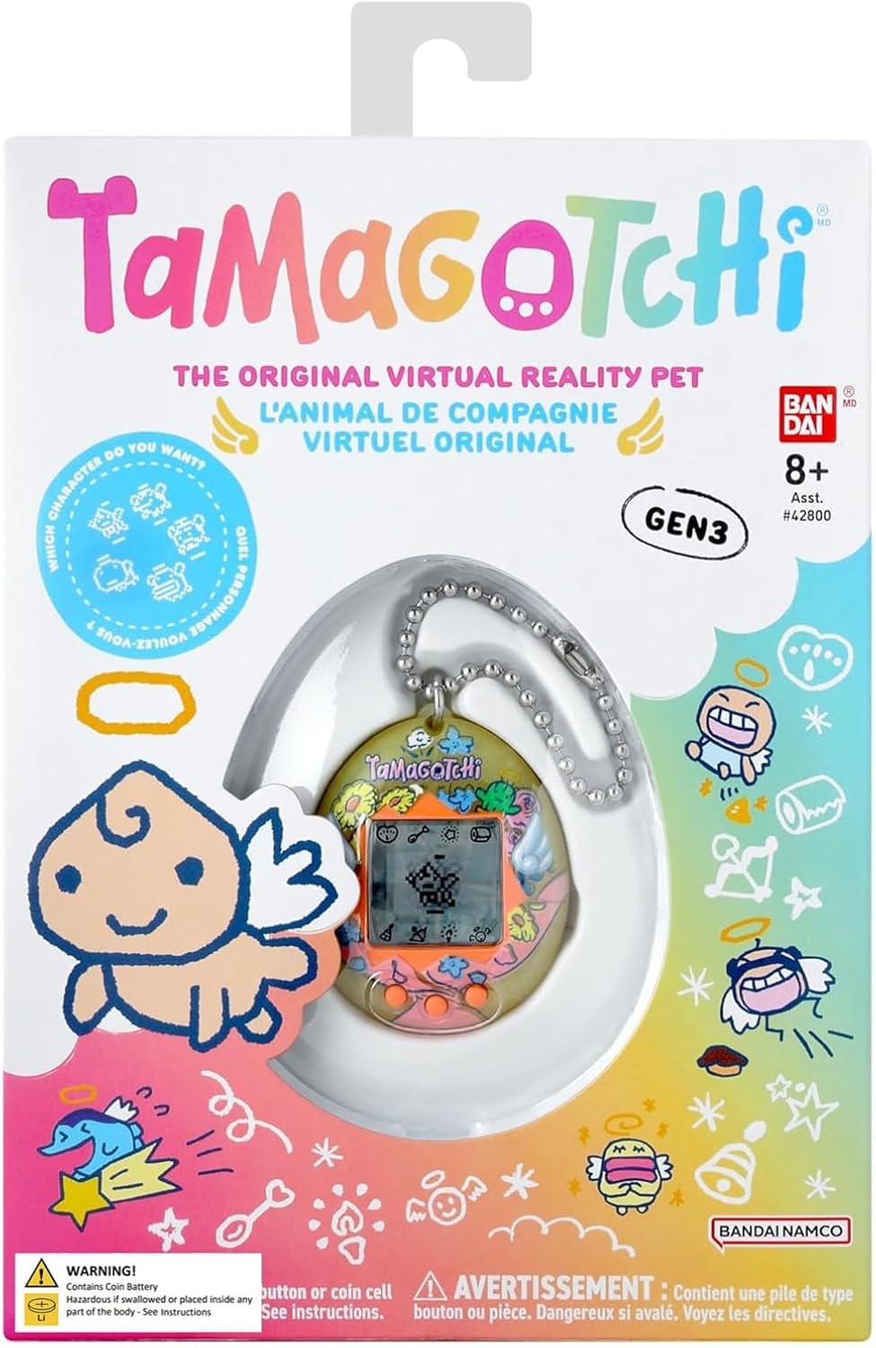 NEW - Bandai Original Tamagotchi - Angel Flower Bouquet