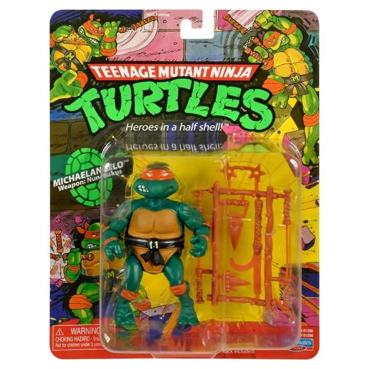 NEW Playmates - Teenage Mutant Ninja Turtles Michaelangelo Action Figure