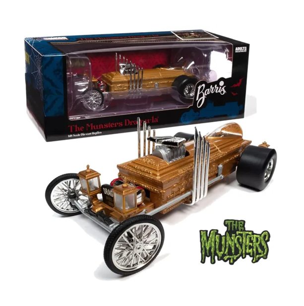 NEW Auto World - The Munsters Barris Drag-u-la (George Barris) Hot Rod