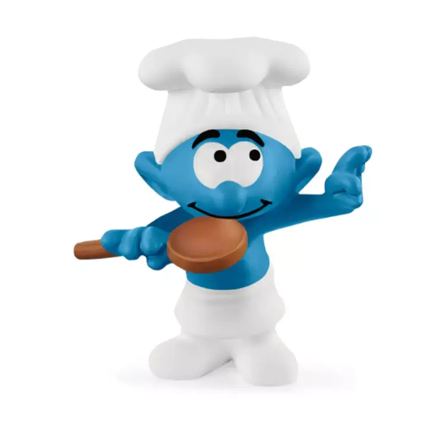 NEW Schleich - SMURFS: Chef Smurf Figurine