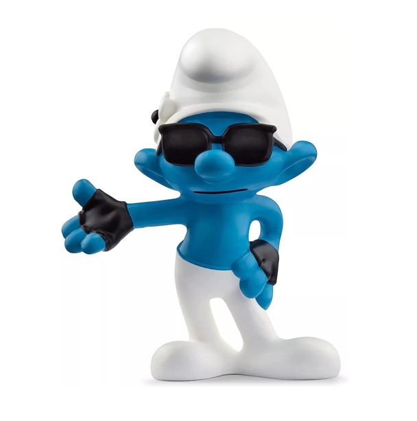 NEW Schleich - SMURFS: Cool Smurf Figurine