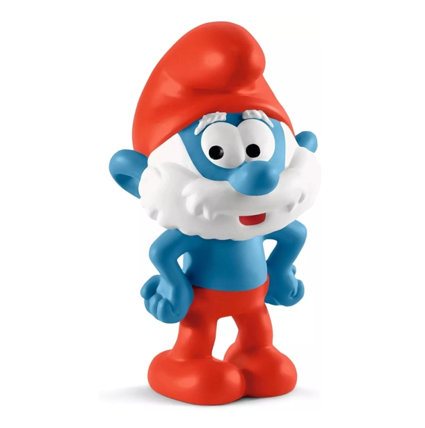 NEW Schleich - SMURFS: Papa Smurf Figurine