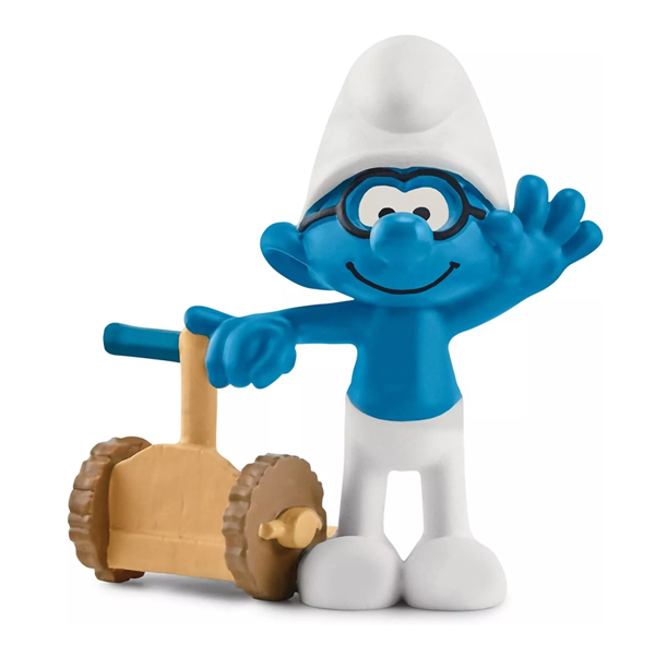 NEW Schleich - SMURFS: Segway Smurf Figurine