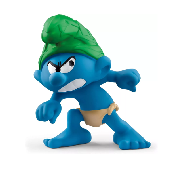 NEW Schleich - SMURFS: Wild Smurf Figurine