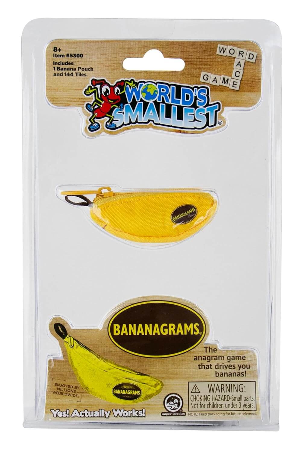 NEW - The Worlds Smallest Bananagrams Game