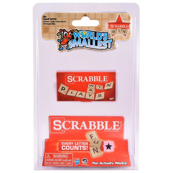 NEW - The Worlds Smallest Scrabble Board Game