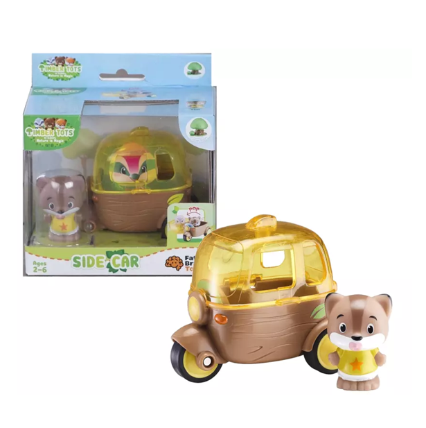 NEW Fat Brain Toys - Timber Tots Side Car