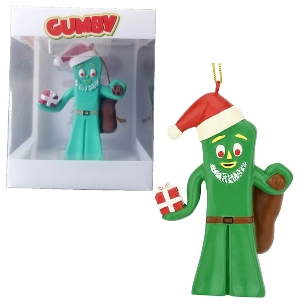 NEW Tree Buddees - Gumby Santa Christmas Tree Ornament