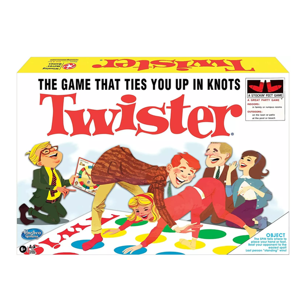 NEW Hasbro Gaming - Twister Board Game (Retro Edition)