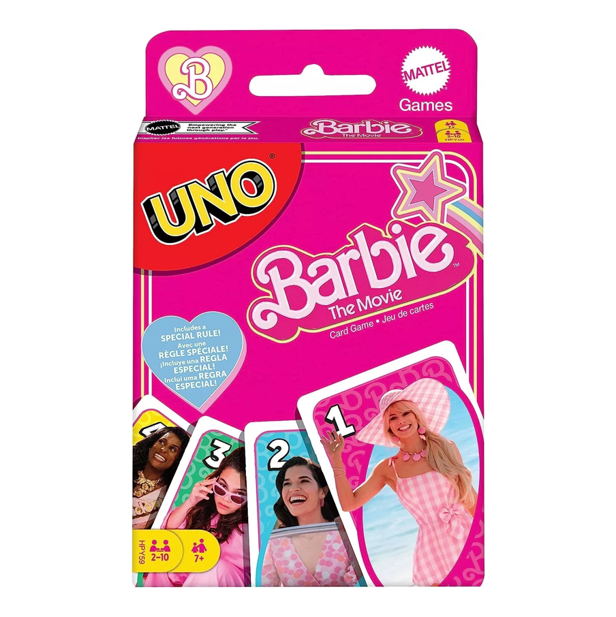 NEW Mattel - UNO Barbie The Movie Edition Card Game