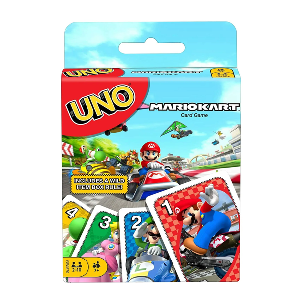 NEW Mattel - UNO Mario Kart Special Edition Card Game