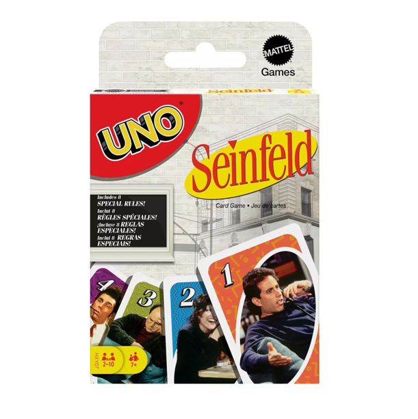 NEW Mattel - UNO Seinfeld Edition Card Game