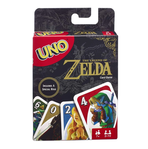 NEW Mattel - UNO The Legend of Zelda Edition Card Game