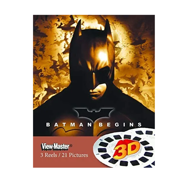 NEW View Master - BATMAN BEGINS 3 Reel Set 3D Images