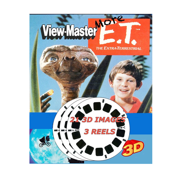 NEW View Master - E.T The Extra Terrestrial Movie 3D Images Reels