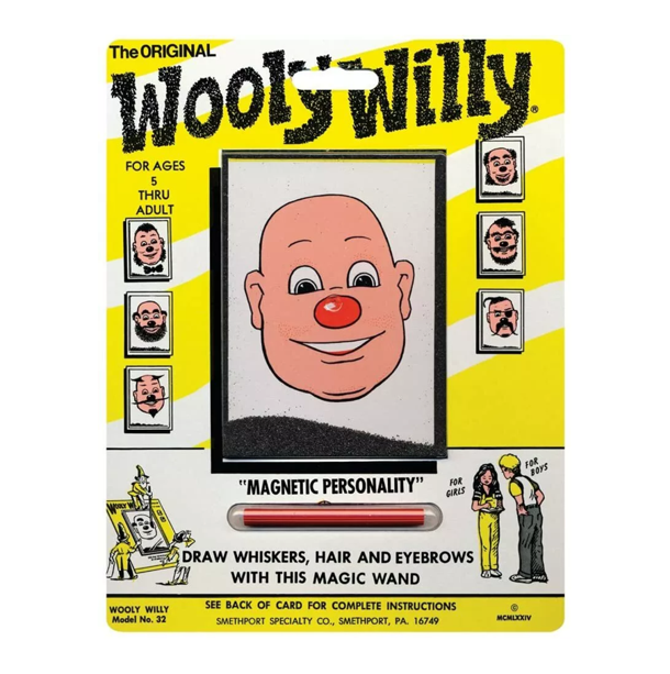 NEW - Retro Classic WOOLY WILLY Magnetic Art and Drawing Toy