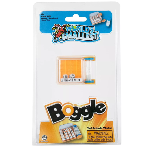 NEW - The Worlds Smallest Boggle Game